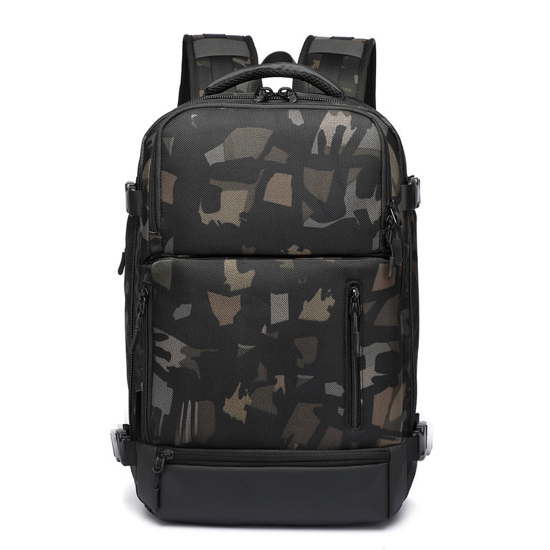 Unisex Ryggsäck 28L Flexibel Design Hållbart Tyg-4