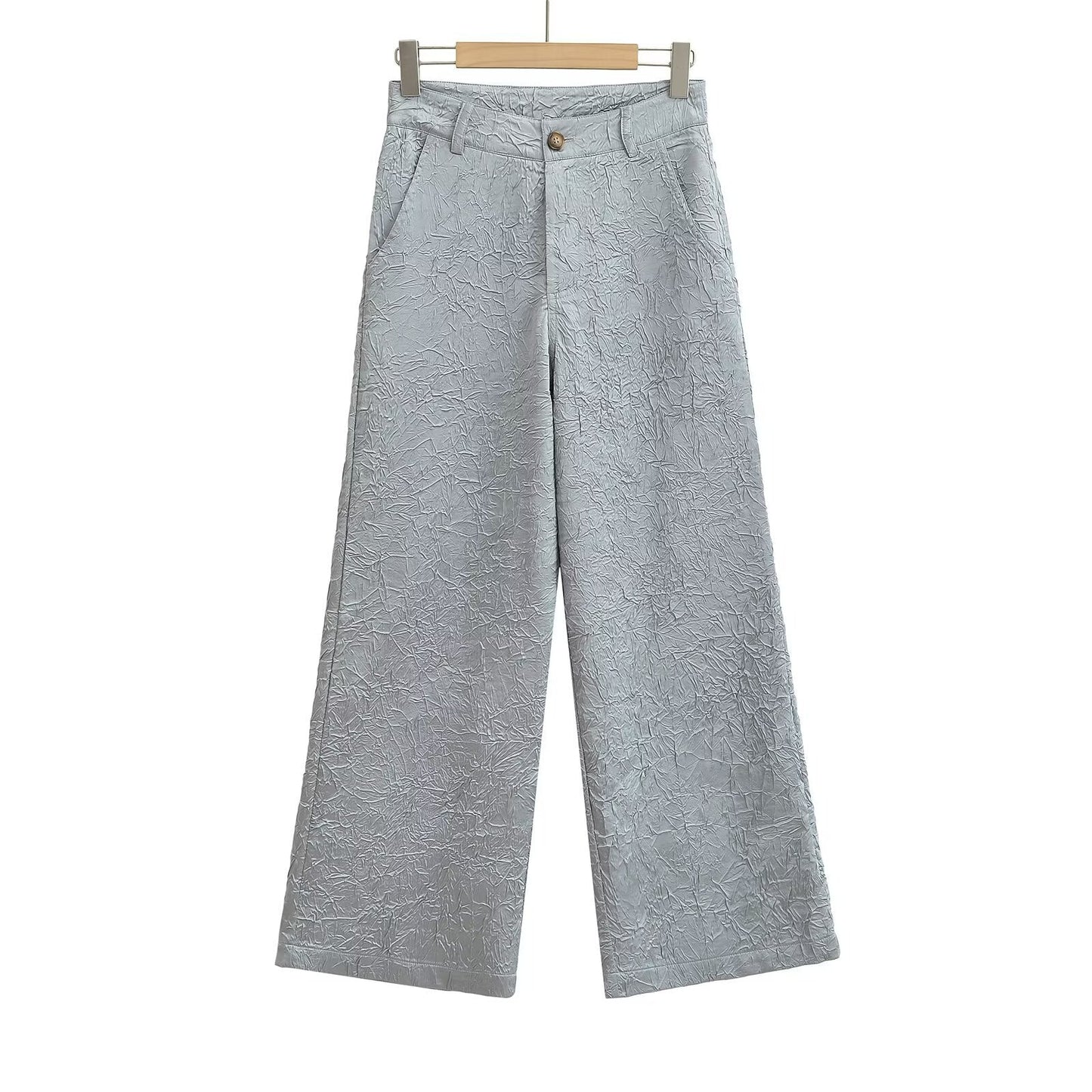 Dam Bredbyxor Strukturdesign Mjuk Andningsbar 3