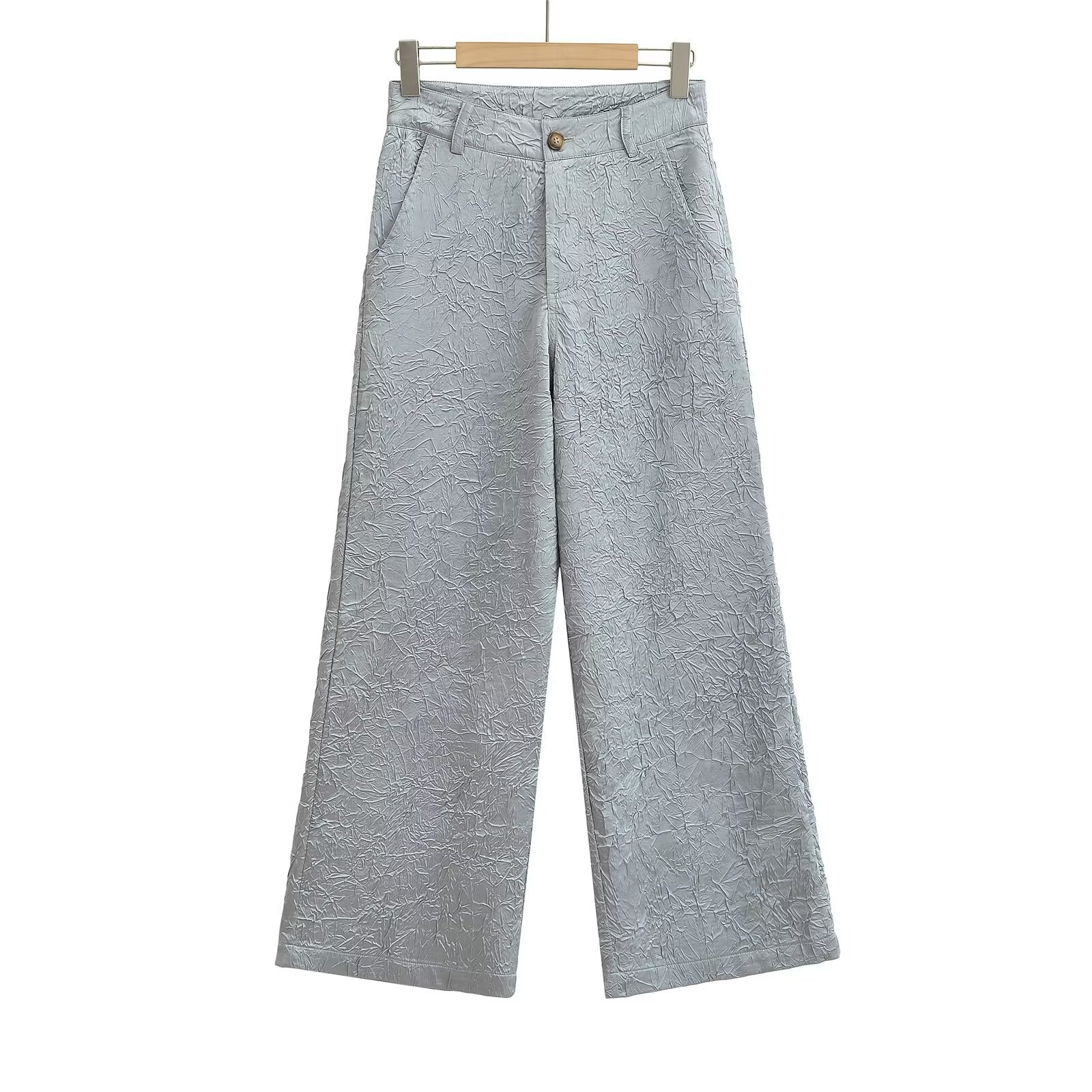 Dam Bredbyxor Strukturdesign Mjuk Andningsbar 3