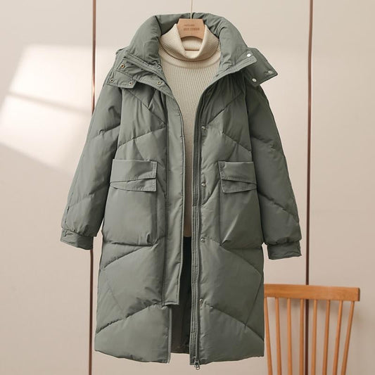 Herr Vinterjacka Parka Modern VĂ€rme Vattenavvisande Material-1