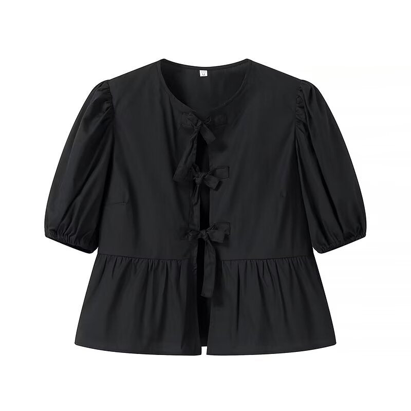 Variant image for Herr Kortärmad Skjorta Slim Fit 100% Bomull Enfärgad-4