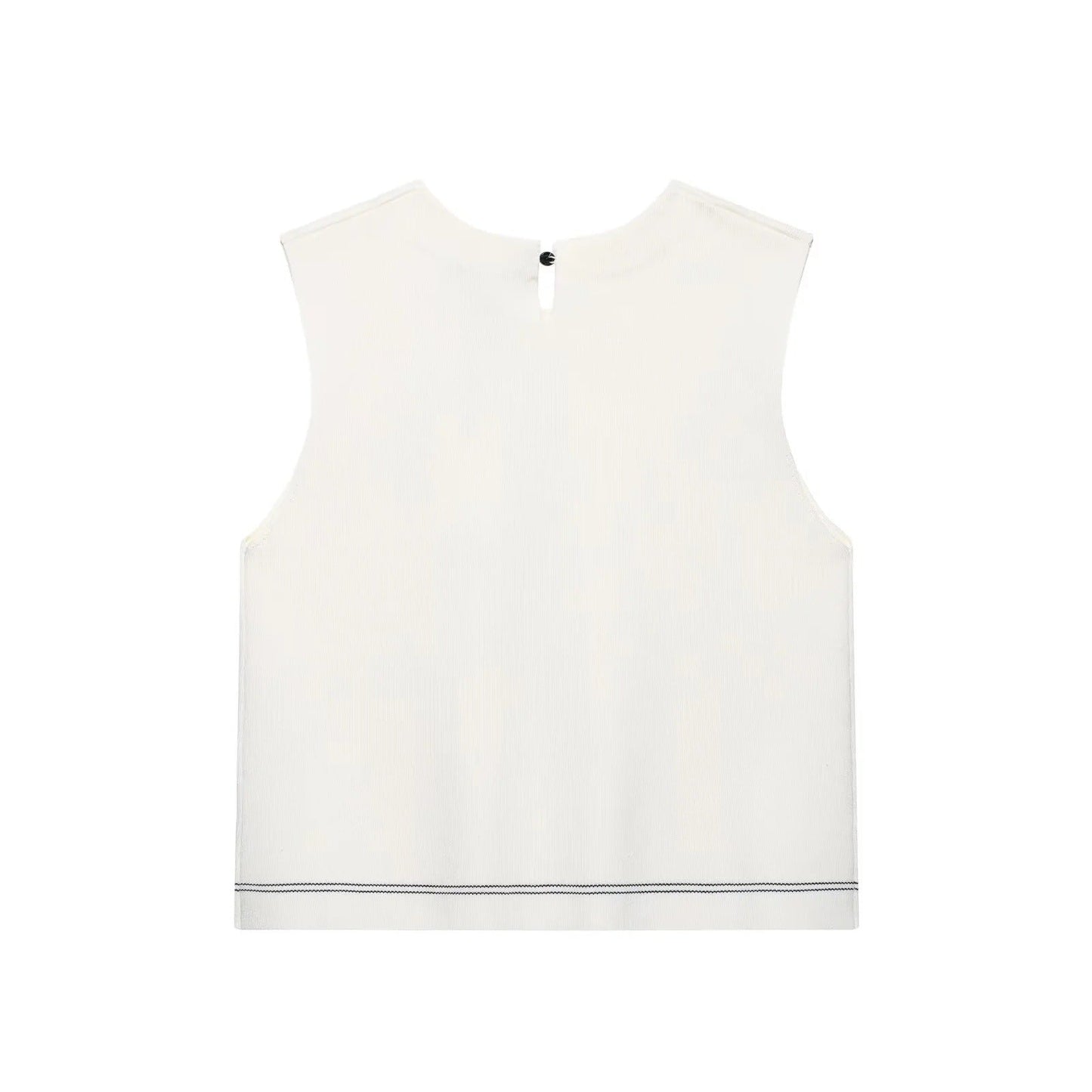 Kvinnors Topp Elegant Andningsbart Tyg 2