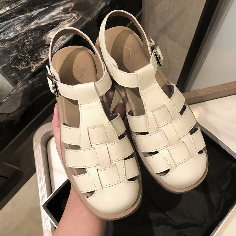 Variant image for Dam Sandaler Flätad Design Ergonomisk Syntetiskt Material-2