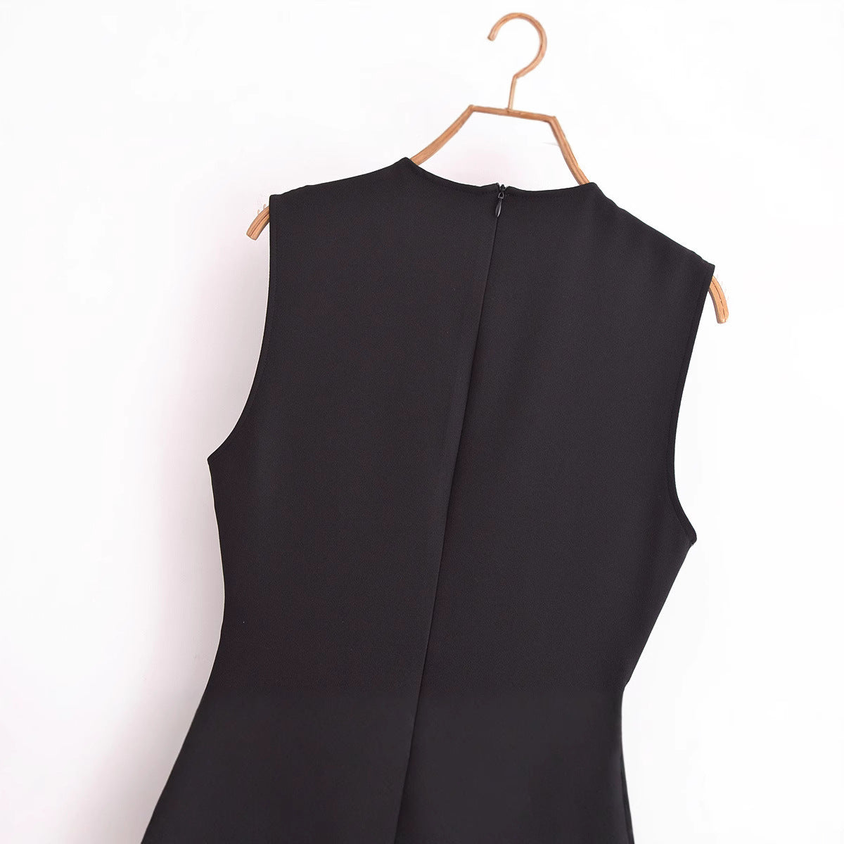 Kvinna Klänning Bältad Chiffon Polyester-4