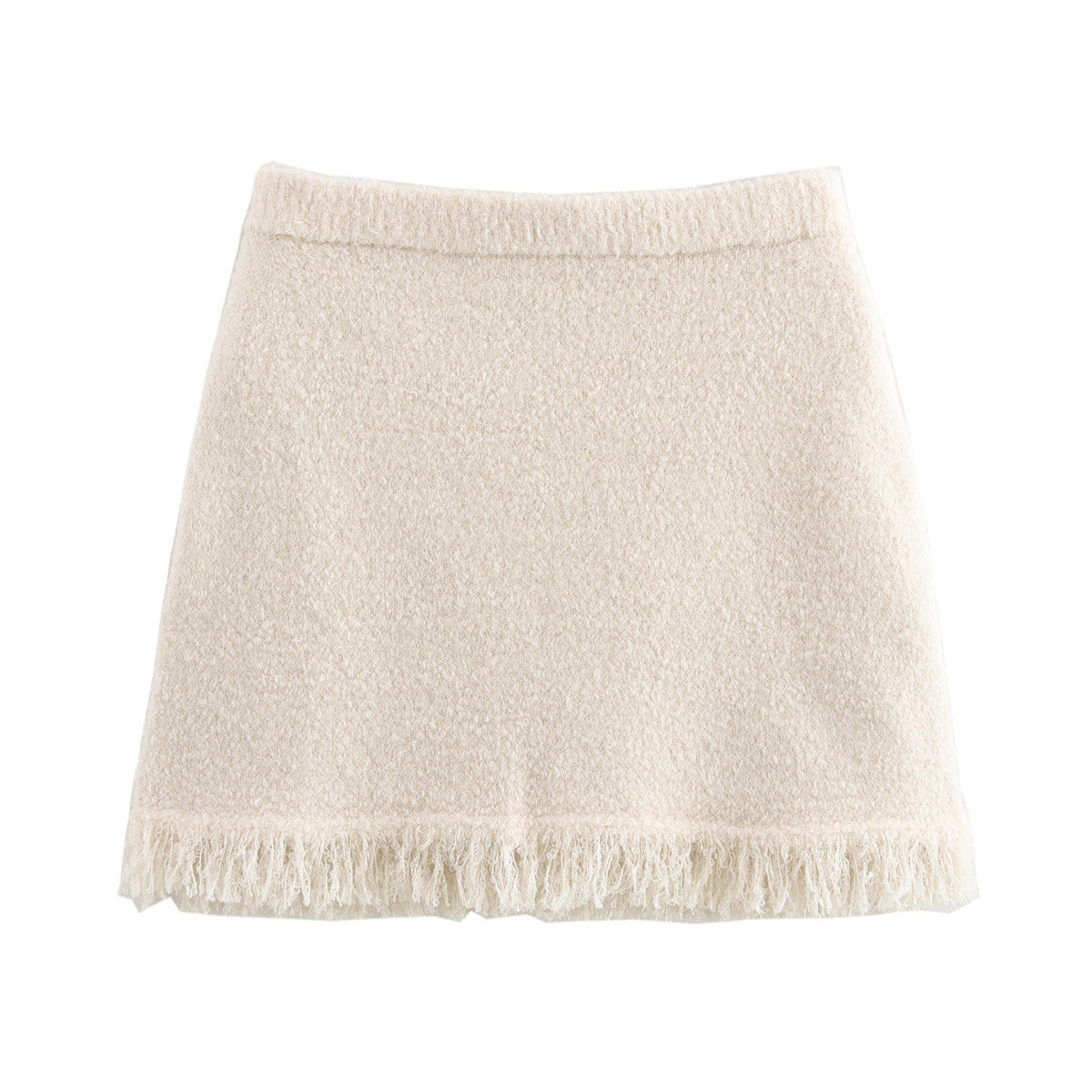 Kvinnor Cardigan Fransar Mjukt Stickmaterial 9