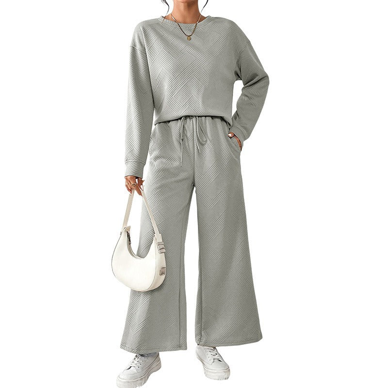 Variant image for Dam Träningströja Snygg Texturerad Polyester-11