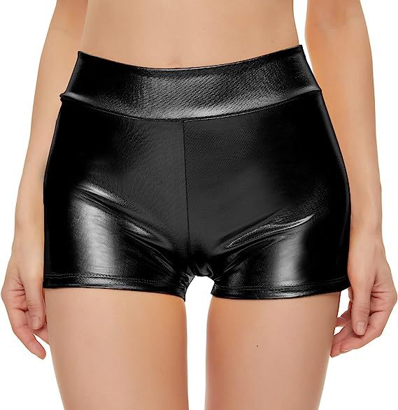 Variant image for Kvinnliga Sportshorts Högskuren Elastisk Tyg-6