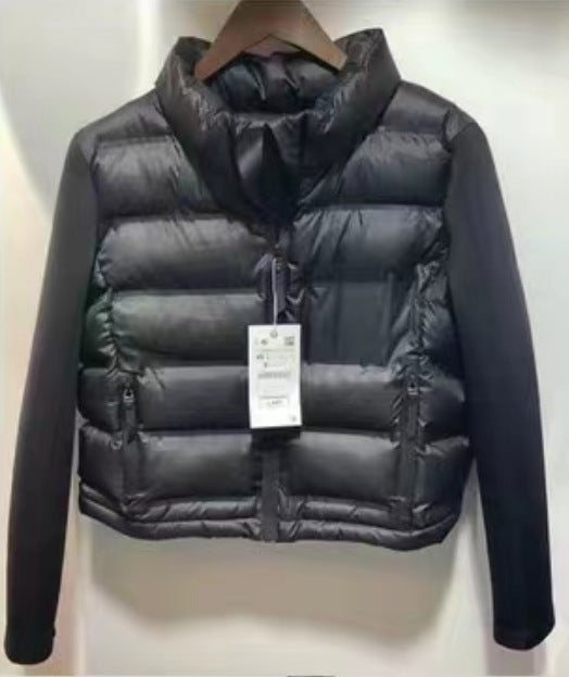 Variant image for Damjacka Kort Vadderad Polyester Färgblockerad-1