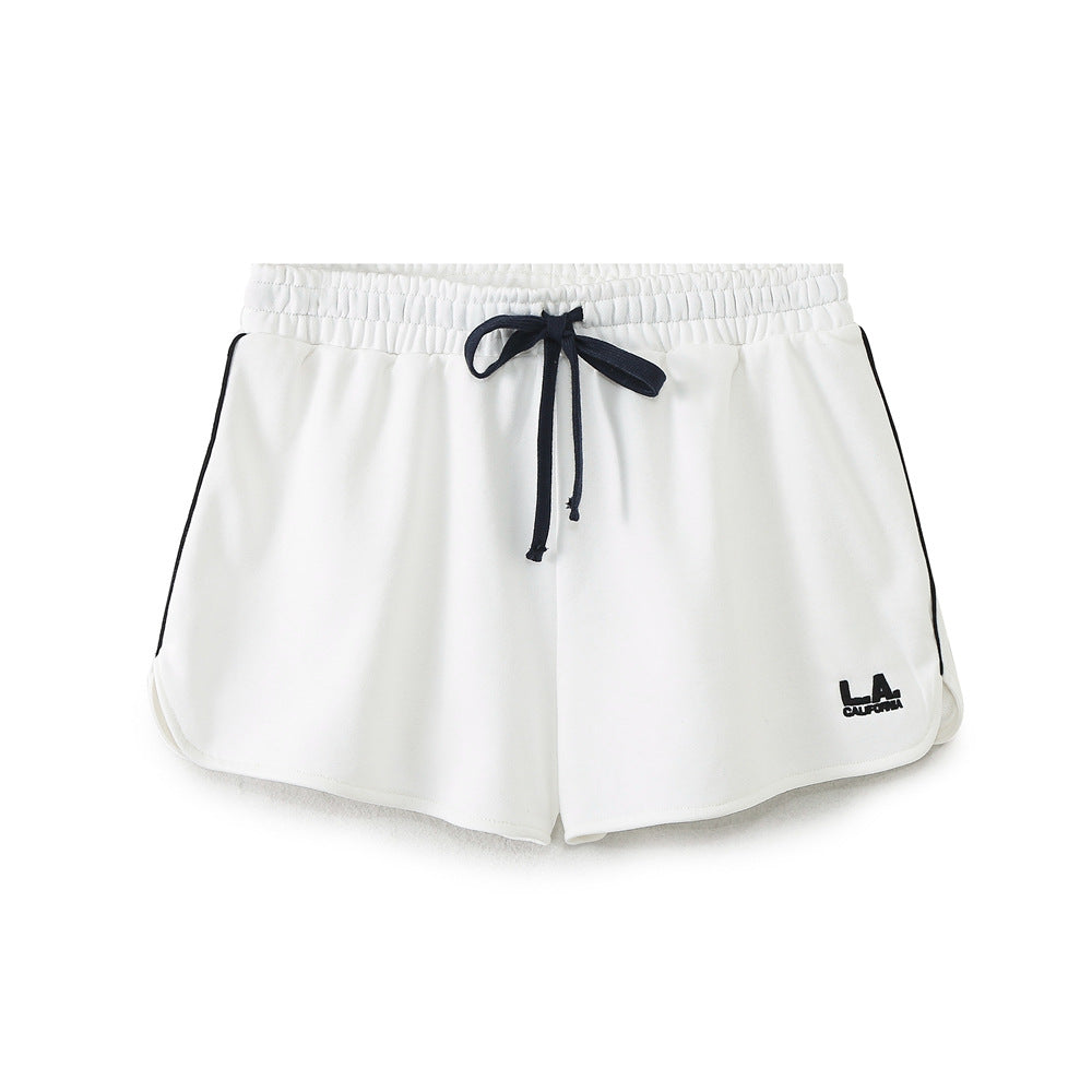 Dam T-shirt Överdimensionerad med Kreativa Bokstäver i Högkvalitativ Bomullsblandning 6