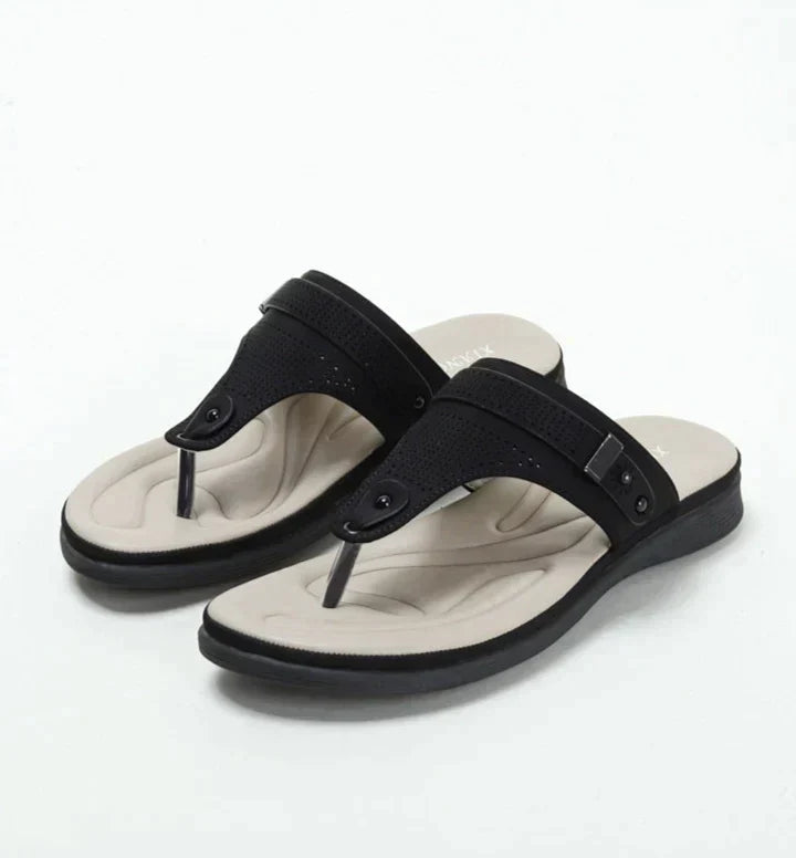 Dam Flip Flops Ergonomisk Syntetisk Textil-2