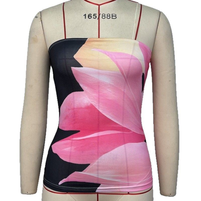 Variant image for Kvinna Tanktop Trendig Polyester Elastisk-9