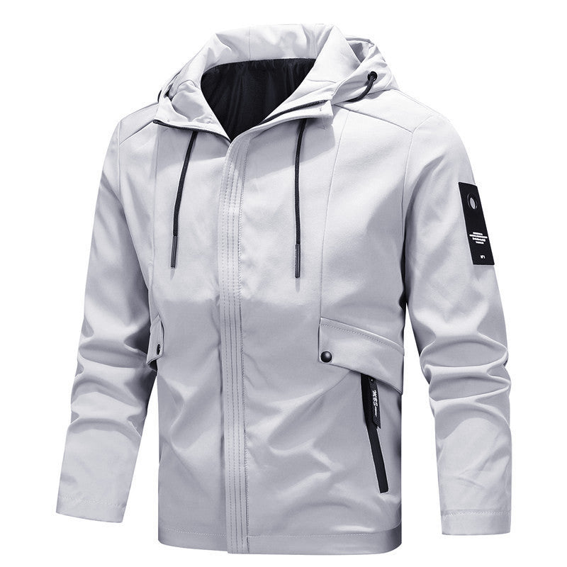 Herr Softshell Jacka Väderbeständig Modern Design Andningsbar 4