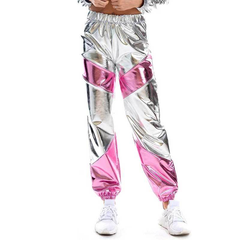 Dam Joggingbyxor Sportig Polyester med Elastisk Midja och Snörning 6
