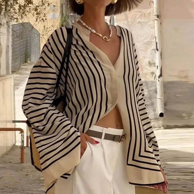 Dam Kofta Långärmad Fyrvägs Stretch Modern Design-2