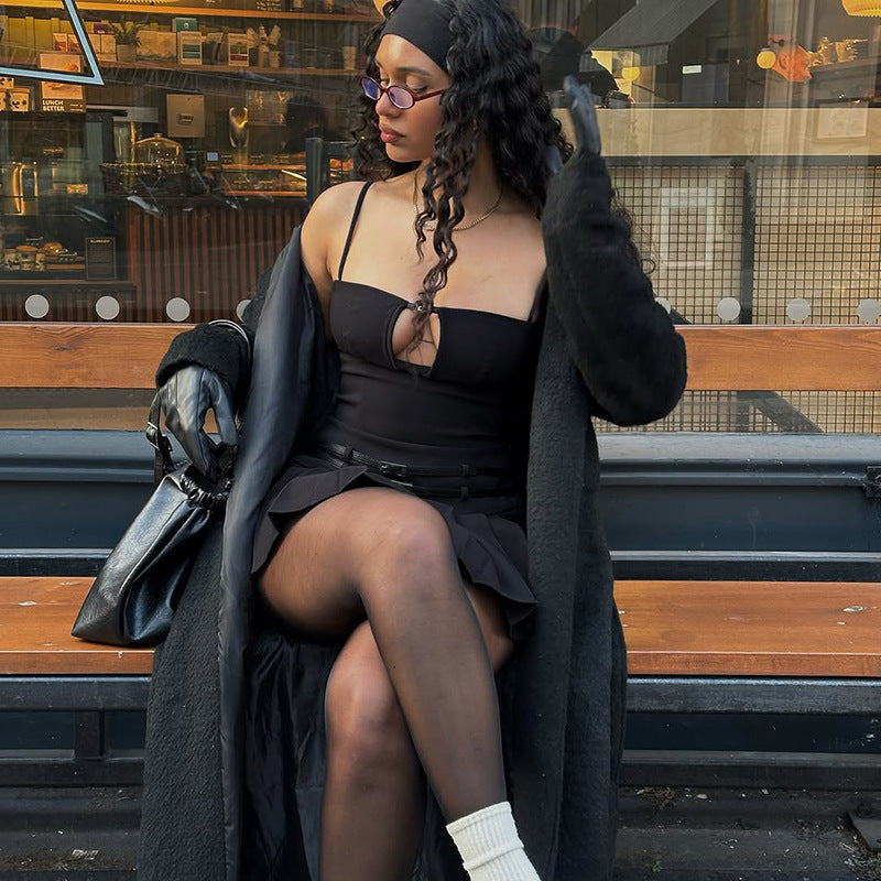 Kvinnors Bustier Topp Utskuren Justerbara Bärare Högkvalitativt Material 4