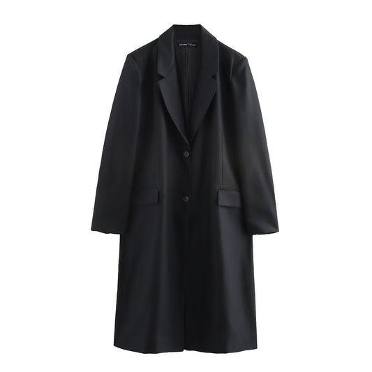 DamklÀnning LÄngÀrmad Randig med Fickor HartsfÀrgad Tygblandning-1