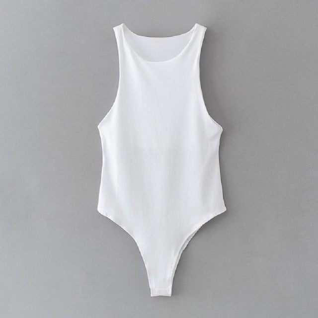 Variant image for Dam Tank Top Tight Passform 100% Bomull Enkelfärgad-4
