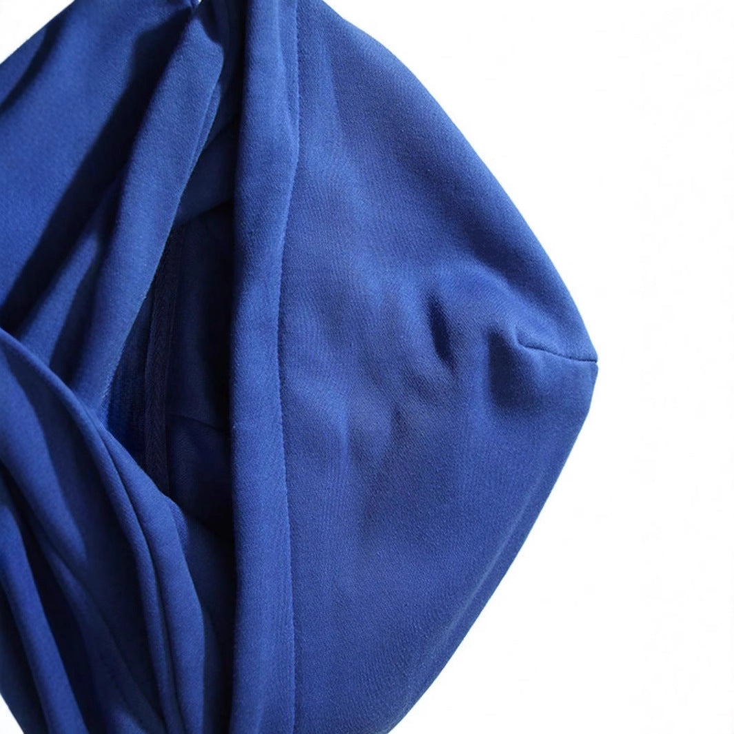 Dam Hoodie i Polyester med Tryckt Mönster – Avslappnad Passform för Street Fashion 5