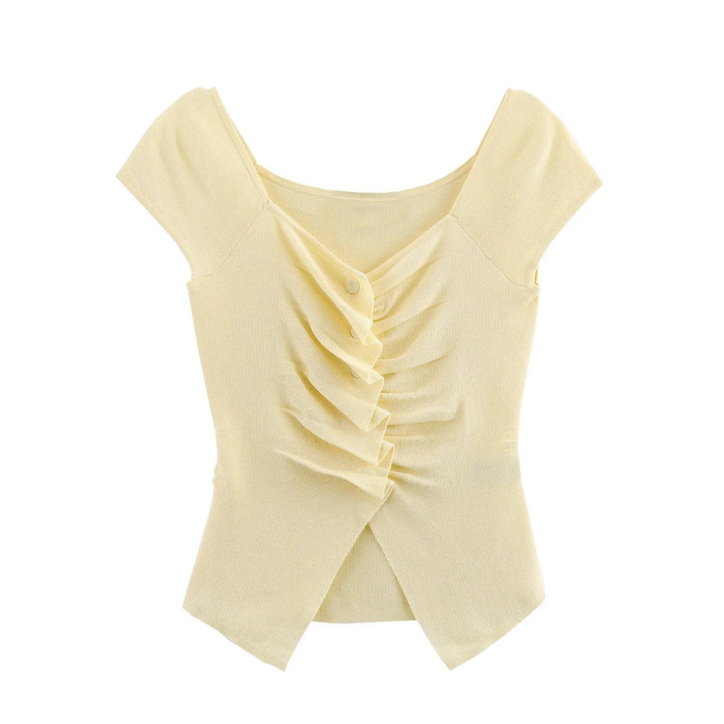 Festtoppar Dam Vattenfallshalsring Mjuk Tyg 2