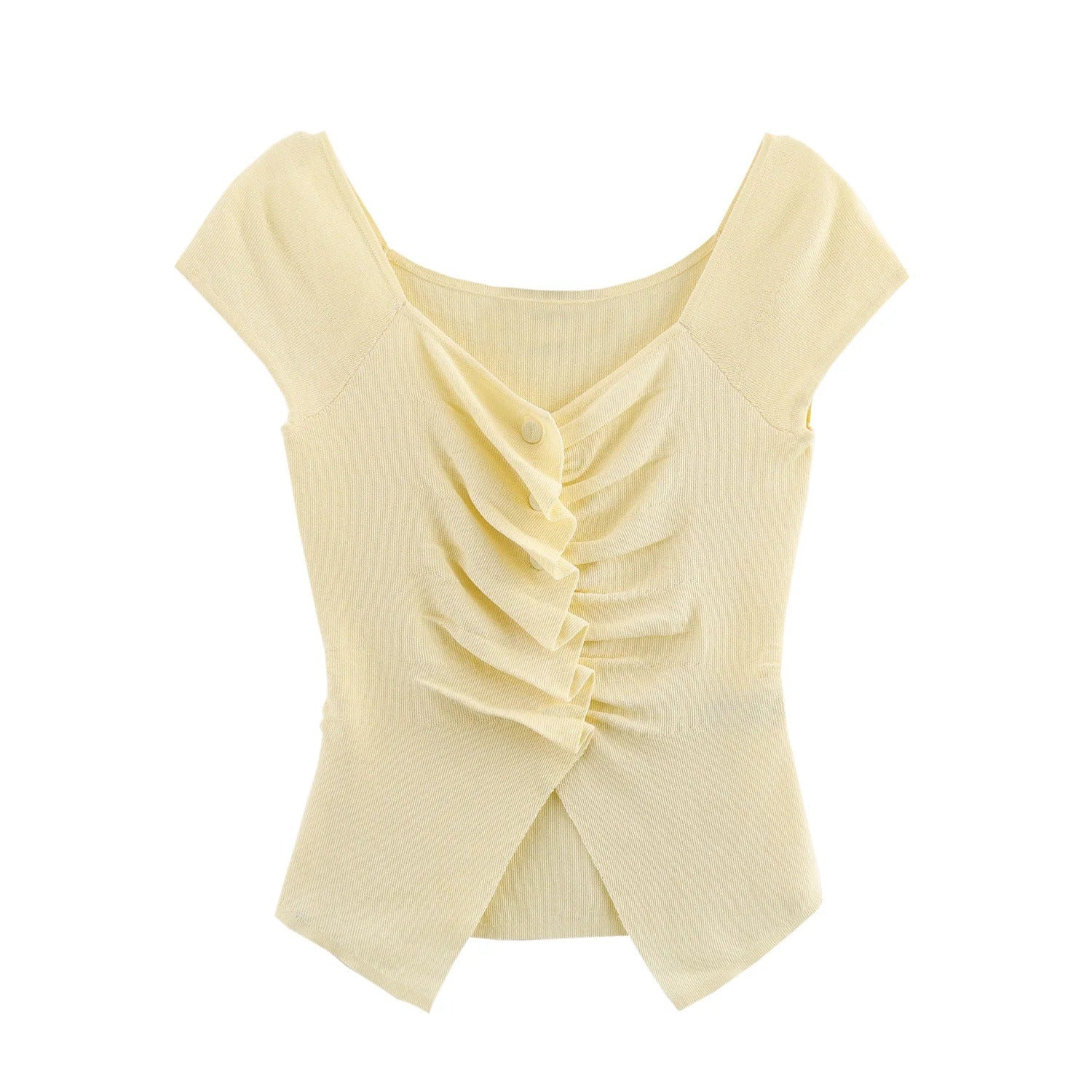 Festtoppar Dam Vattenfallshalsring Mjuk Tyg 2