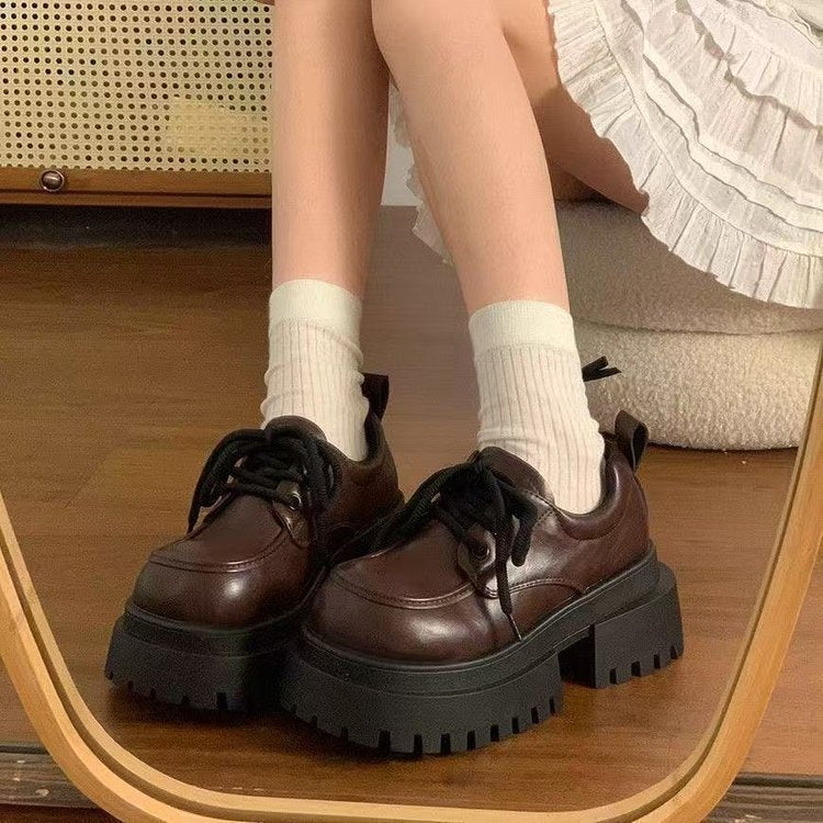 Chunky Damen-Spetsschuhe mit Icke-Slipssula – Robuste und Bequeme Schuhe für Alltag und Freizeit 8