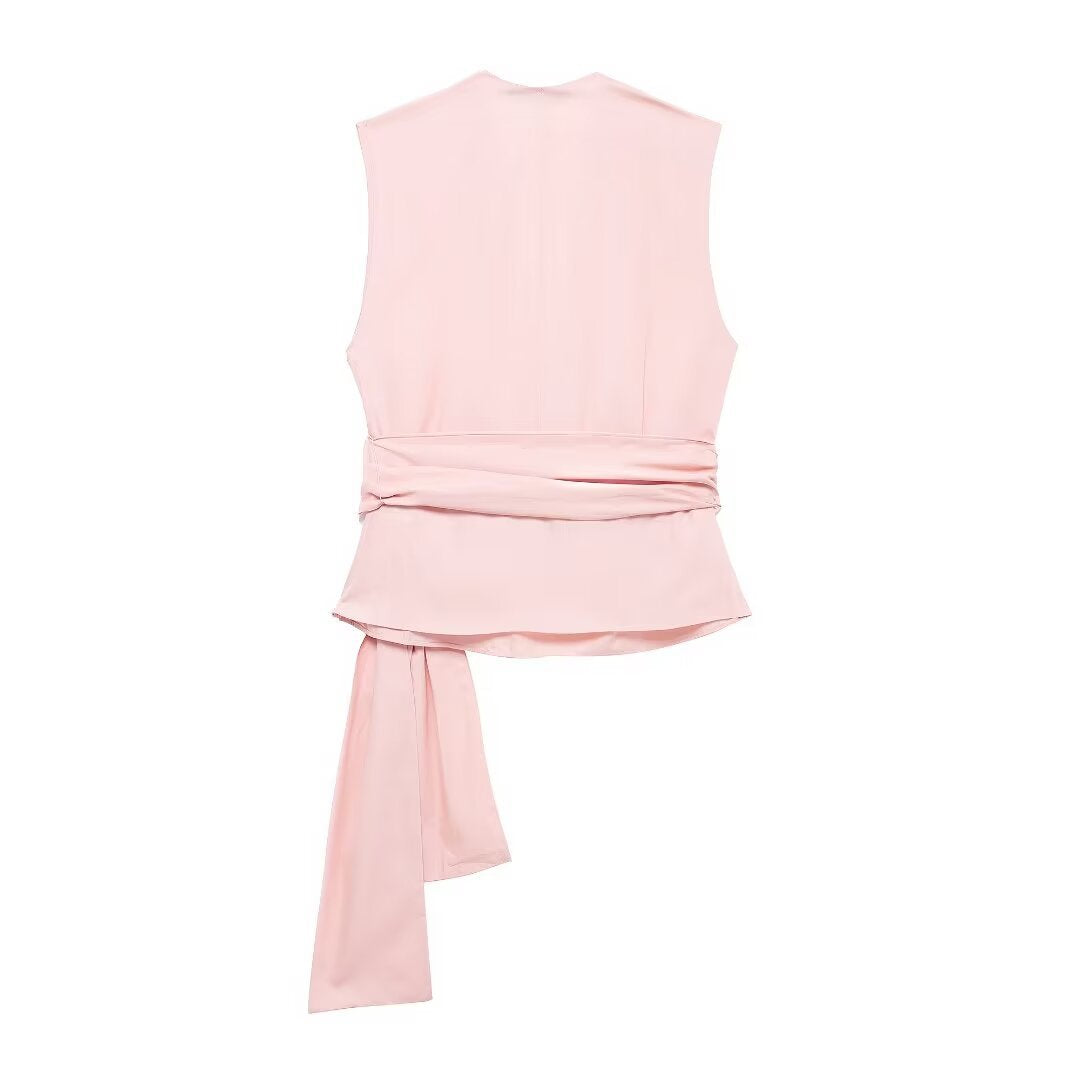 Kostym Set Dam med Cardigan och Långa Byxor i Polyester-3