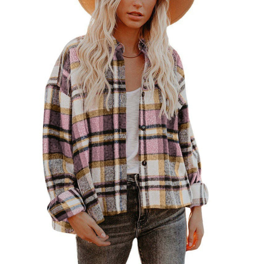 Variant image for Herrskjorta Urban Stil Löst Snitt Polyester-19