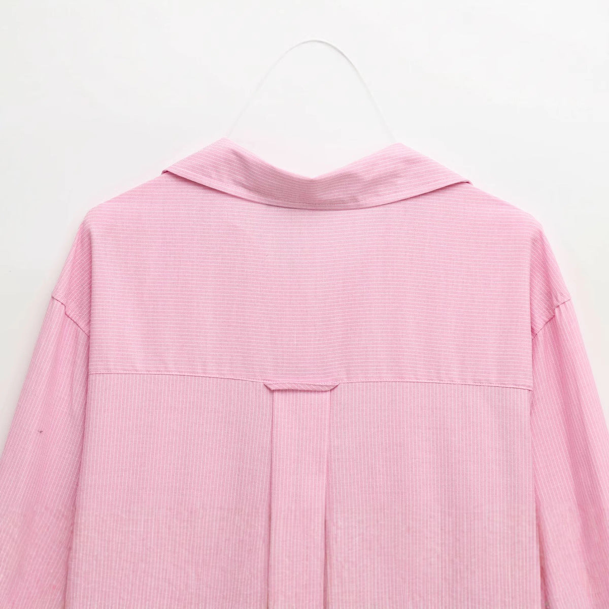 Dam Skjorta Randig Långärmad Polyester-4