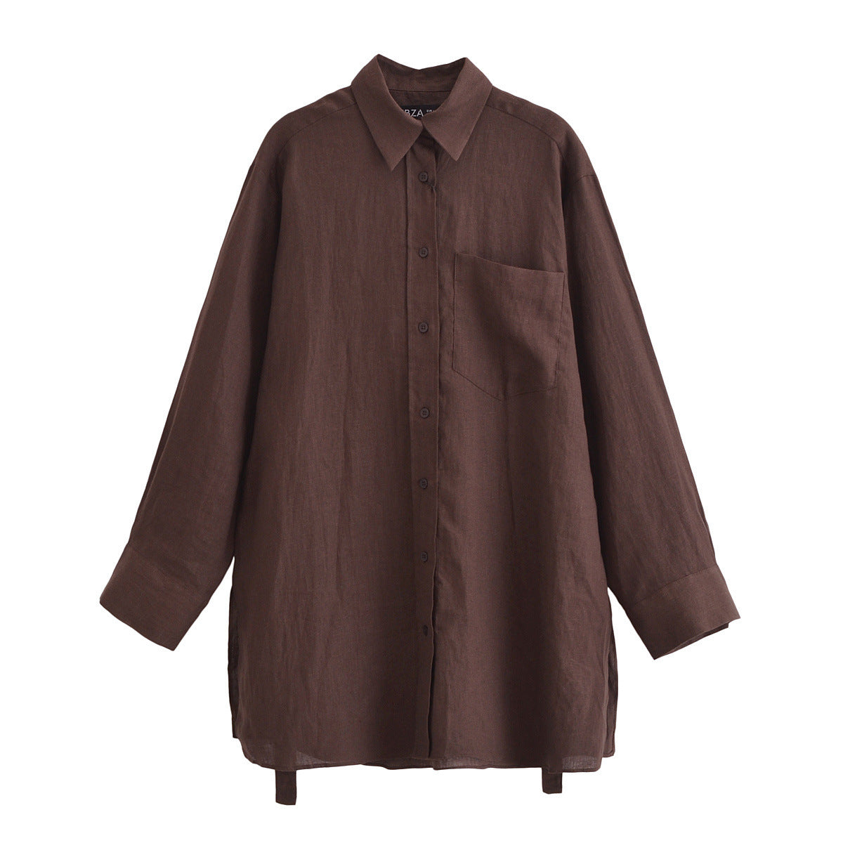 Variant image for Dam Byxor Set Monokrom Lång Skjorta Baggy 100% Bomull-1