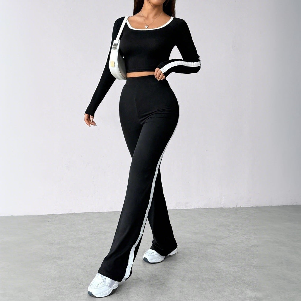 Snygga Byxor Dam Vida Långa Polyester-1