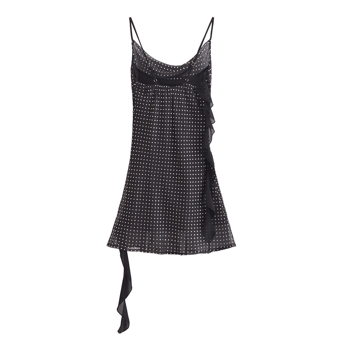 Dam Miniklänning Skjortstil Patchwork Polyester-2