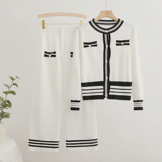 Snygga Byxor Dam Bredbent Hög Midja Spandex-1