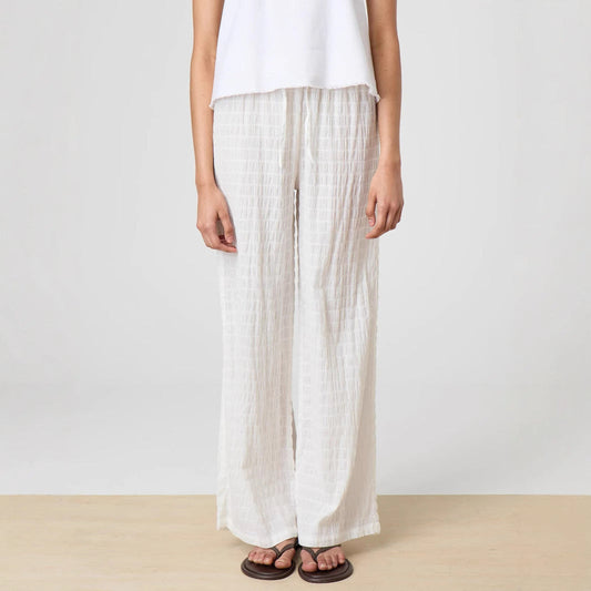 Dam Bredbenade Byxor Elastisk LĂ€tt Material-1