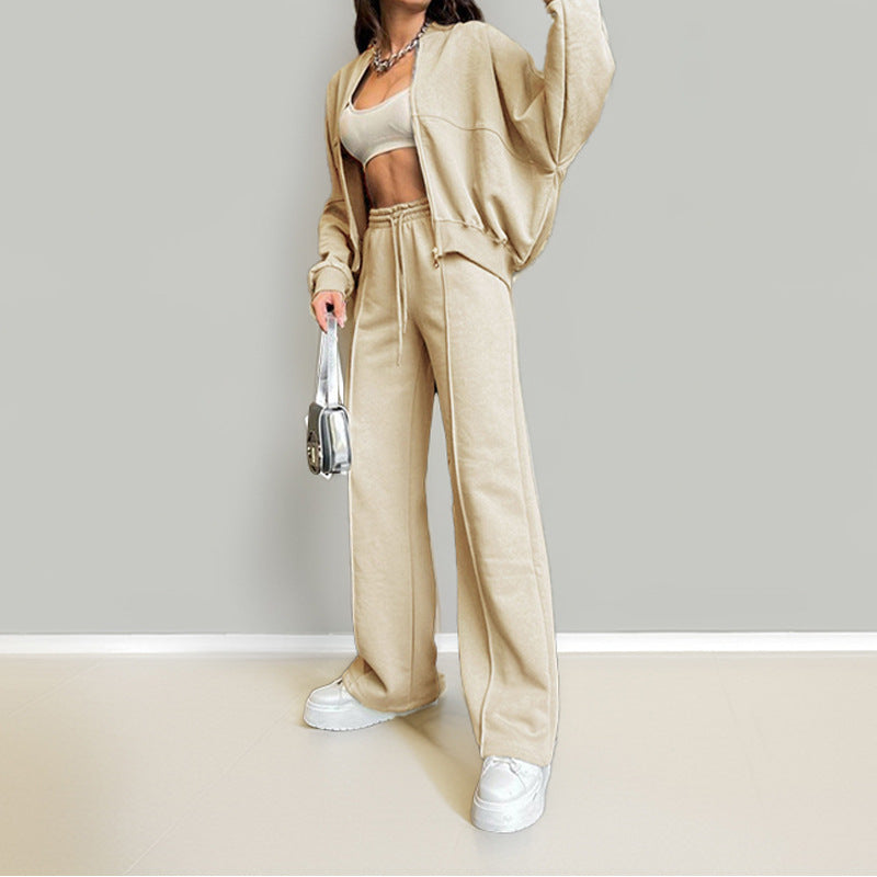 Variant image for Dam Hoodie Set Löst Snörning Polyester-7