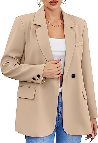 Dam Blazer Slim Fit Elegant Polyester för en Sofistikerad Look-1