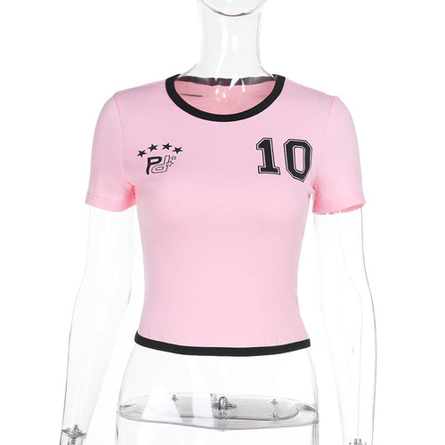 Kvinnors Kort Sporttopp Andningsbart Material Modern Design-1