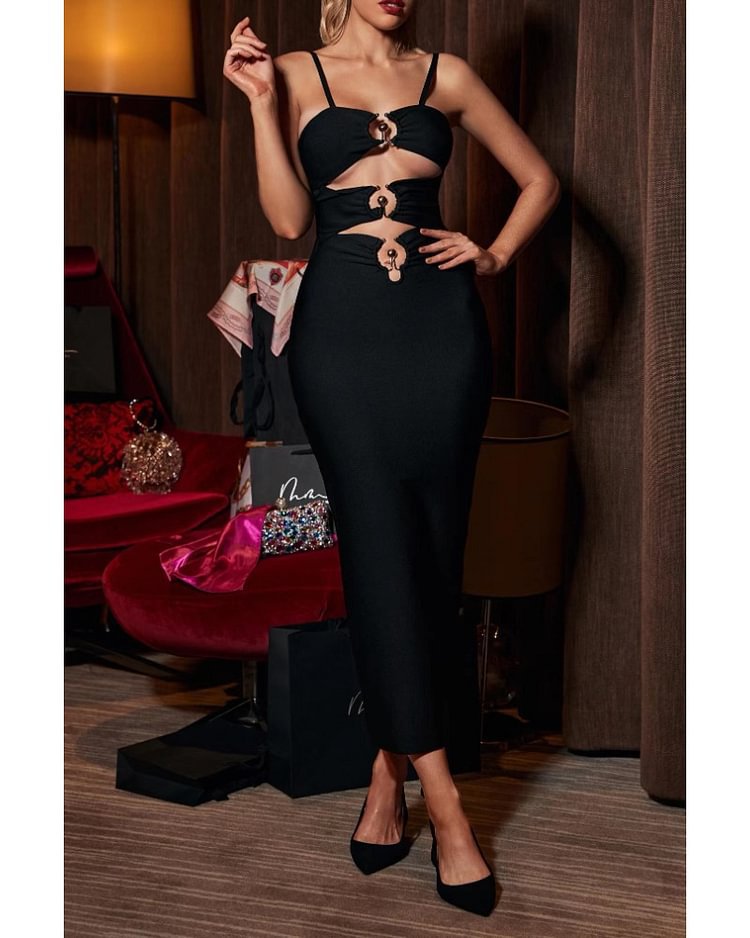 Fina Dam Klänningar A-Line V-Neck Ärmlös Spandex 1