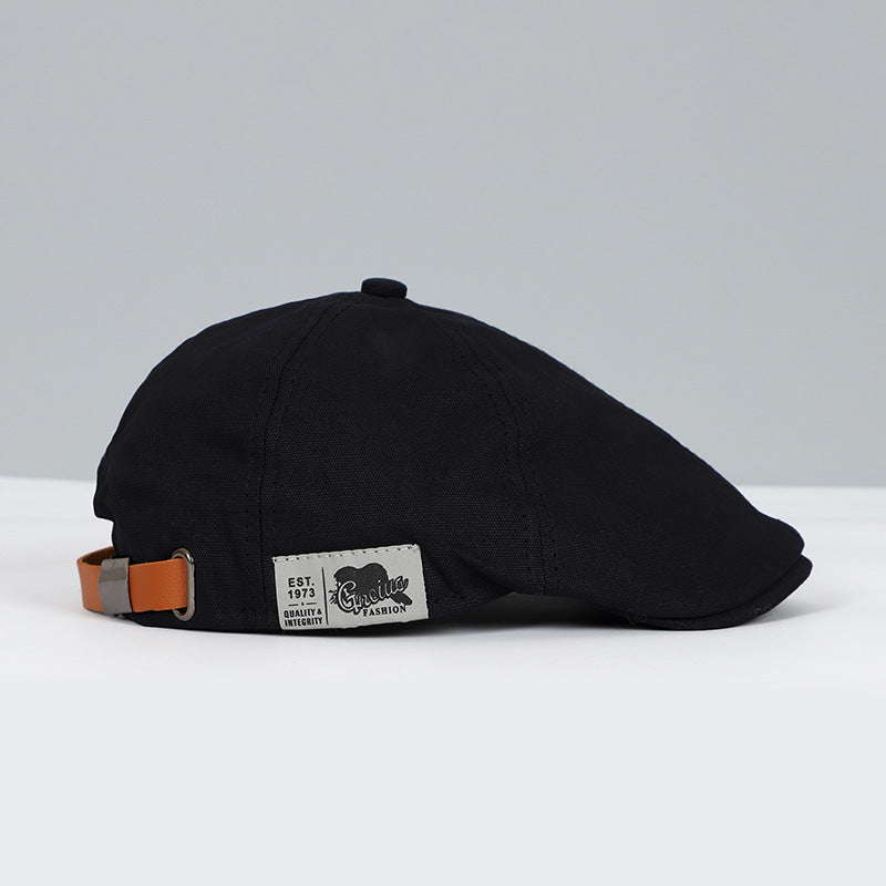 Herr Skjut Hatt Klassisk Design Bomull Polyester 7