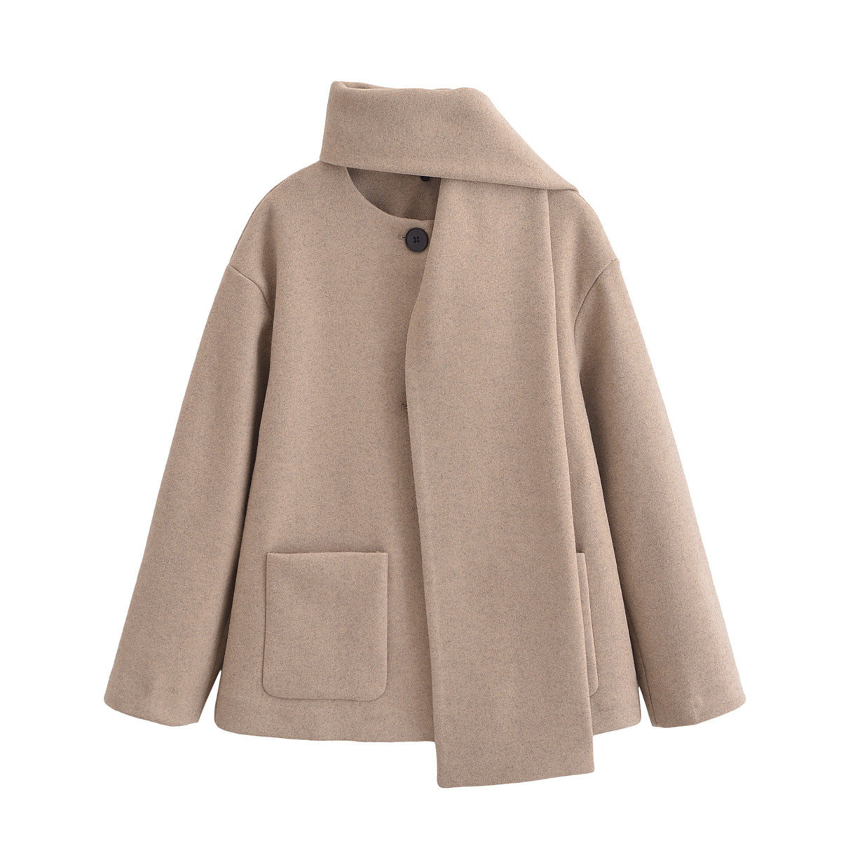 Variant image for Dam Kappa Långärmad Cirkulär Halsringning i Högkvalitativ Polyester-17