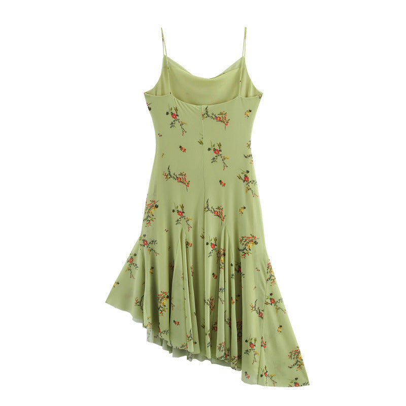 Dam Kamisolklänning A-linjeformad Polyester Blommig 3