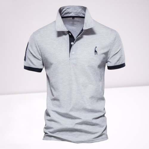 Variant image for Herr Polo T-shirt Klassisk Stil Bomullsblandning-55