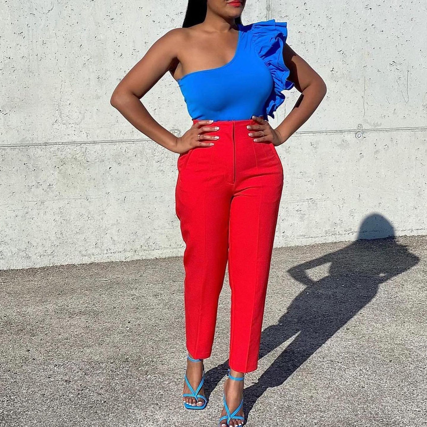 Variant image for Dam Byxor Med Resår I Midjan Vida Snygga Polyester-19