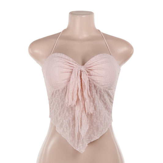 Elegant Silver Bustier Topp med Slingdesign i Mjuk Tyg – Perfekt för Sommarens Festligheter 1