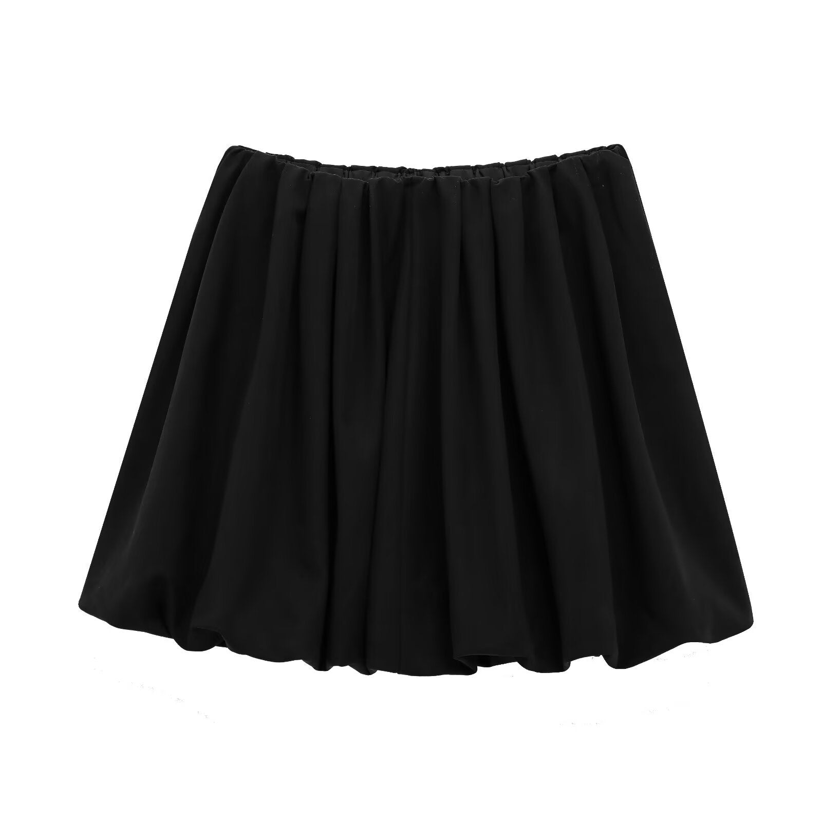 Variant image for Kvinna Kort Svart Kjol Mångsidig Polyester Mini-1
