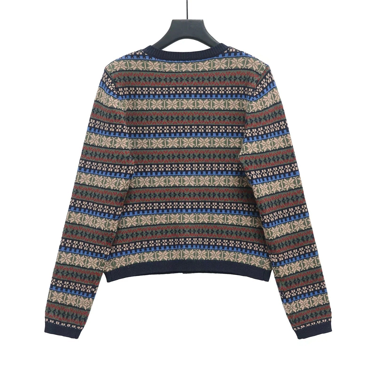 Damkofta Knappbar Design Mjukt Andningsbart Tyg-2