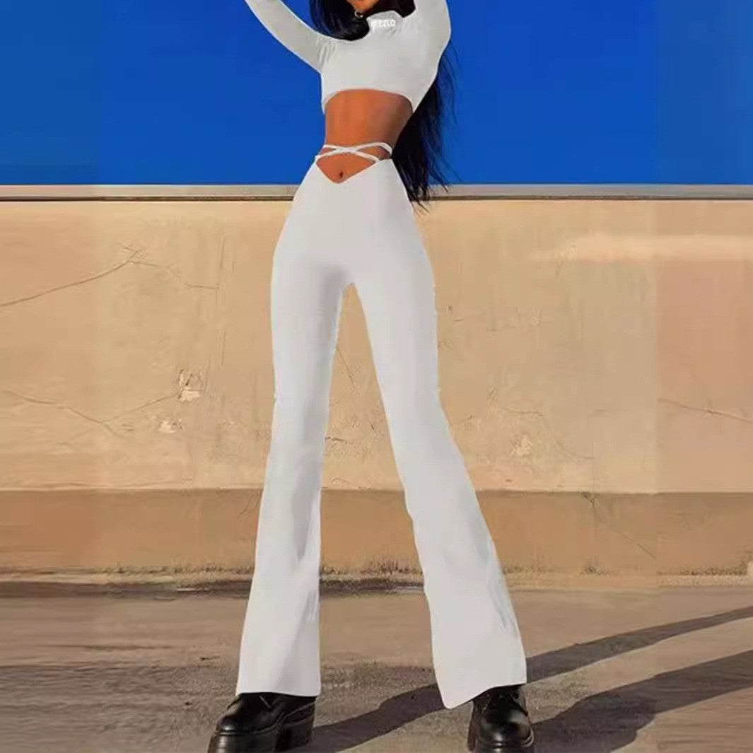 Extravagante Damenhose mit Justierbarem Bund – Weiches Material für Elegante Silhouette, Perfekt für Alle Anlässe 5