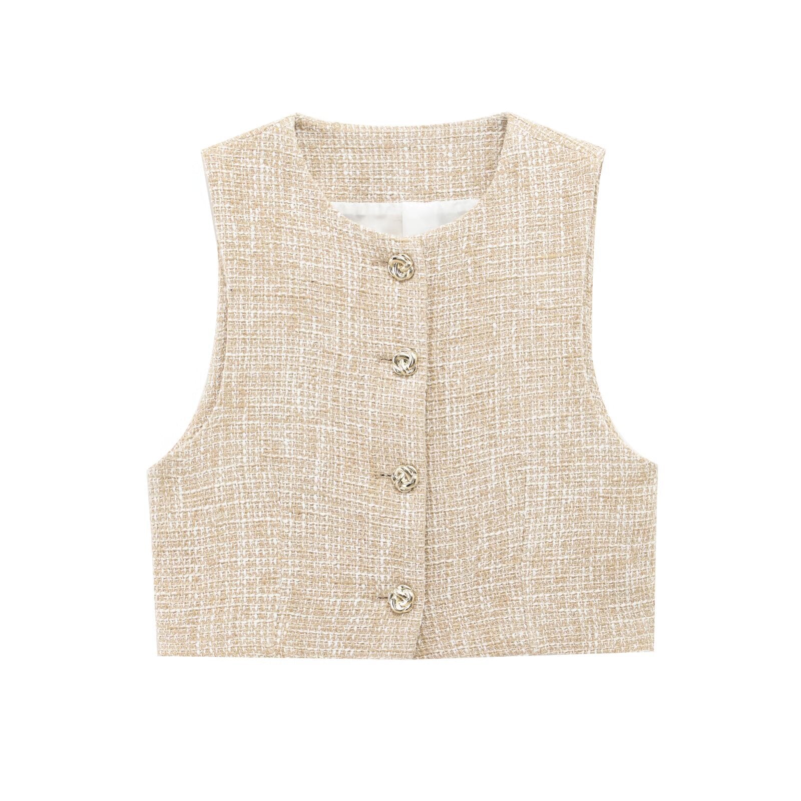Variant image for Dam Väst Set Matchande Byxor Texturerad Polyester-1