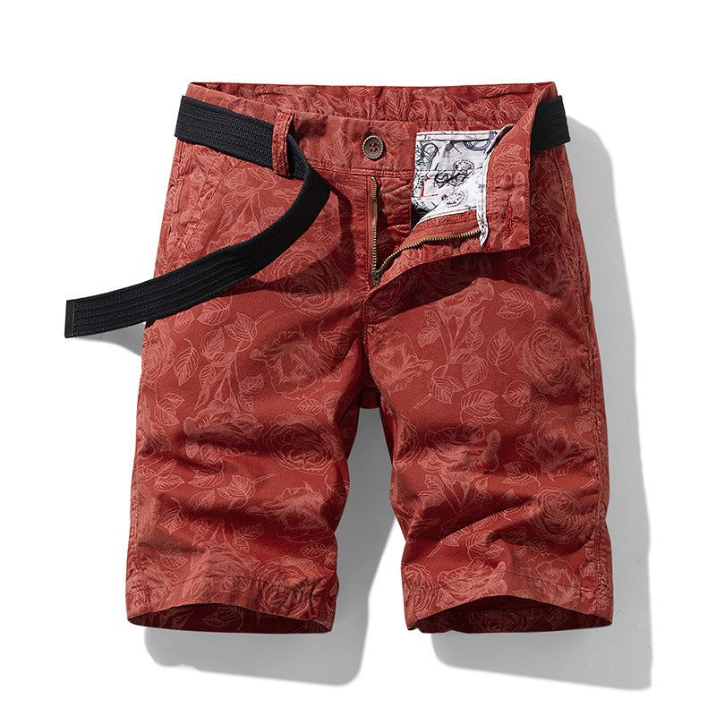 Variant image for Herr Shorts Blommönster Andningsbart Material-13