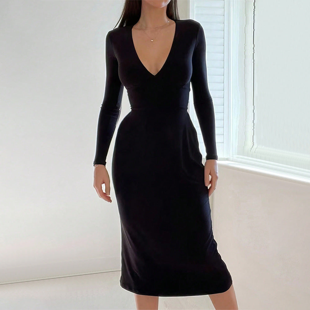 Variant image for Dam Klänning Justerbar Minimalistisk Patchwork Midirock-1