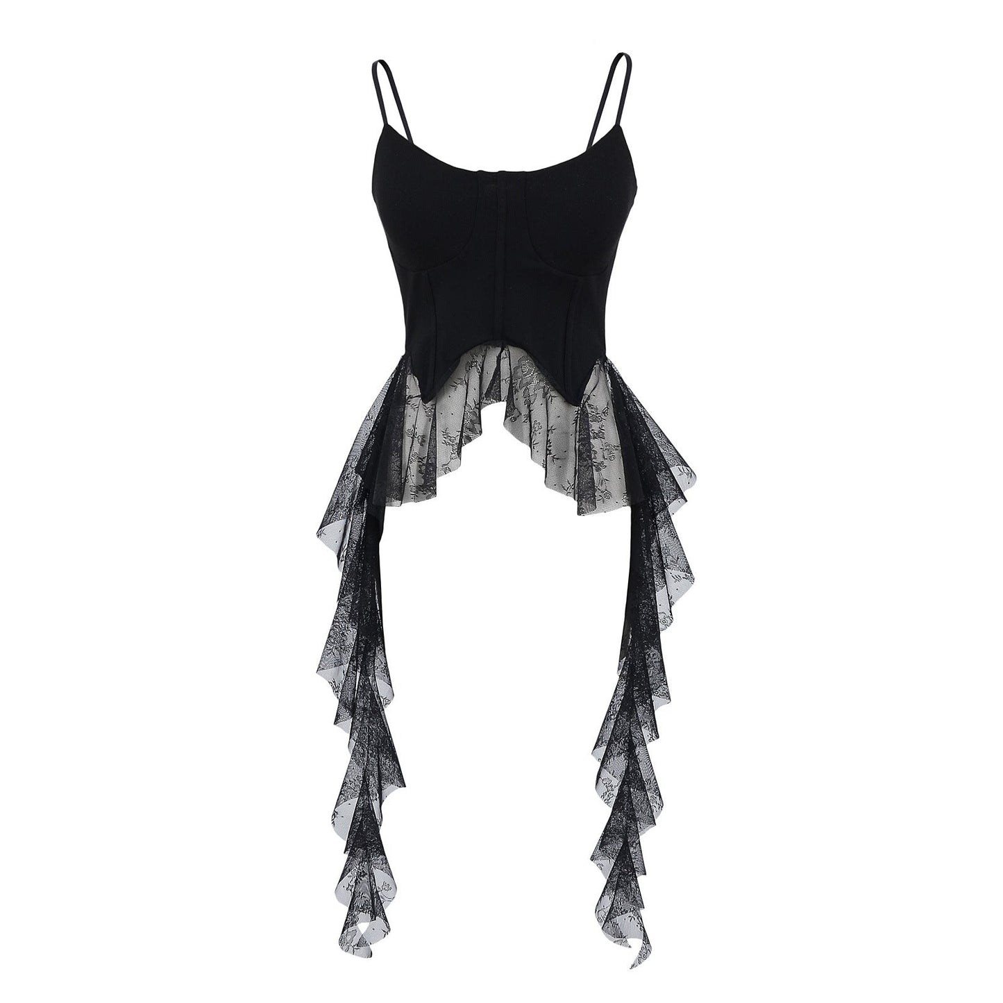 Damen Top mit Ruffsad Design und Justierbarem Schnürung – Hochwertiger Stoff für Elegante Anlässe und Alltag 2